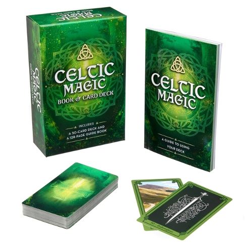 Cover image for Celtic Magic Book & Card Deck