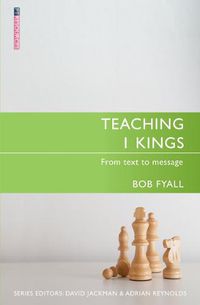 Cover image for Teaching 1 Kings: From Text to Message