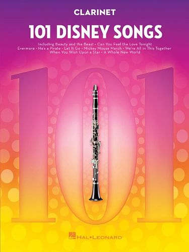 Cover image for 101 Disney Songs: For Clarinet