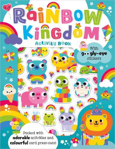 Rainbow Kingdom Activity Book (With Googly-Eye Stickers)