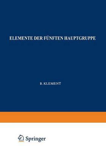 Cover image for Elemente Der Funften Hauptgruppe: Phosphor