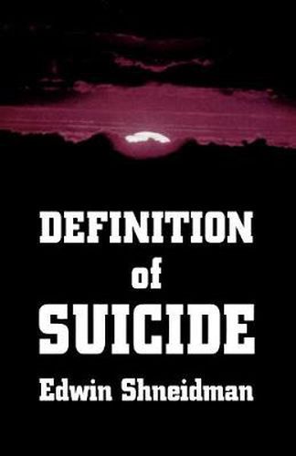 Cover image for Definition of Suicide