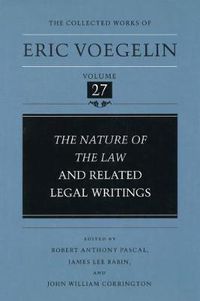 Cover image for The Nature of the Law and Related Legal Writings (CW27)