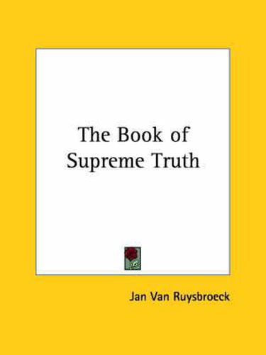Cover image for The Book of Supreme Truth