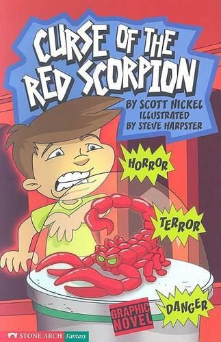 Cover image for Curse of the Red Scorpion (Graphic Sparks)