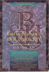 Cover image for Bible KJV Bilingual Blk T/I Il