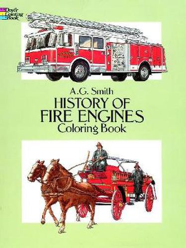 Cover image for History of Fire Engines Coloring Book