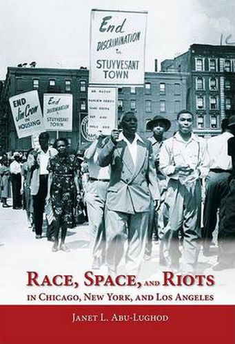 Cover image for Race, Space, and Riots in Chicago, New York, and Los Angeles