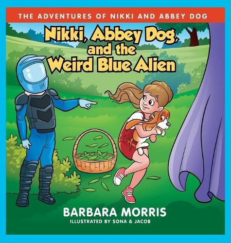 Cover image for Nikki, Abbey Dog and the Weird Blue Alien