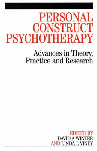 Cover image for Personal Construct Psychotherapy: Advances in Theory, Practice and Research