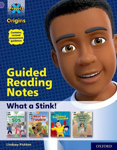 Cover image for Project X Origins: Purple Book Band, Oxford Level 8: What a Stink!: Guided reading notes