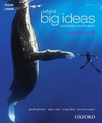 Cover image for Oxford Big Ideas Science 9 Australian Curriculum Student book + obook assess