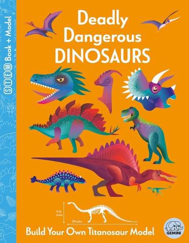 Cover image for Deadly Dangerous Dinosaurs