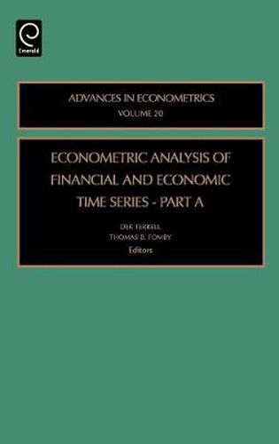 Cover image for Econometric Analysis of Financial and Economic Time Series