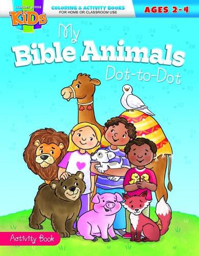 Cover image for Coloring Activity Books - General-2-4 - My Bible Animals Dot-To-Dot
