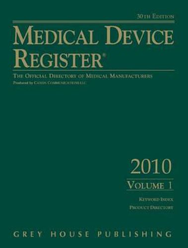 Cover image for Medical Device Register