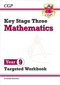 Cover image for KS3 Maths Year 9 Targeted Workbook (with answers)