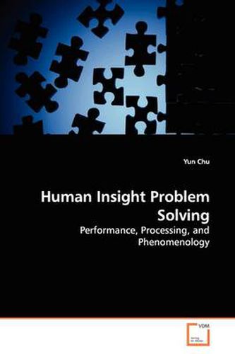 Cover image for Human Insight Problem Solving