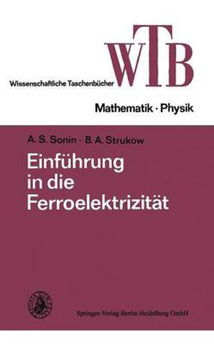 Cover image for Einfuhrung in Die Ferroelektrizitat