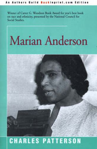 Cover image for Marian Anderson