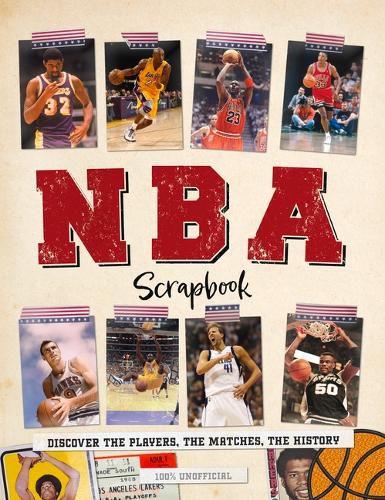 Cover image for NBA Scrapbook