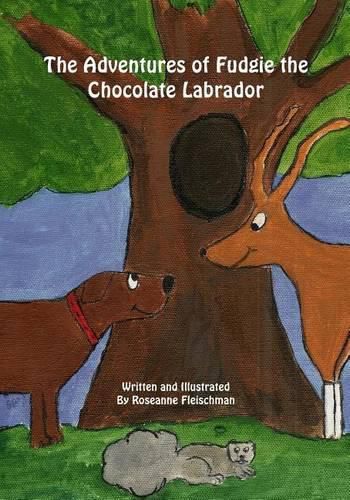Cover image for The Adventures of Fudgie the Chocolate Labrador