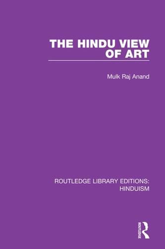 Cover image for The Hindu View of Art