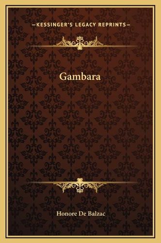 Cover image for Gambara