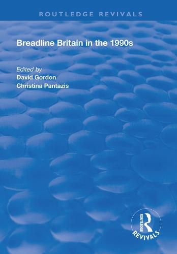 Cover image for Breadline Britain in the 1990s