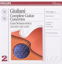Cover image for Giuliani Complete Guitar Concertos