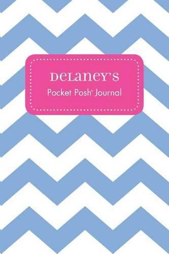 Cover image for Delaney's Pocket Posh Journal, Chevron