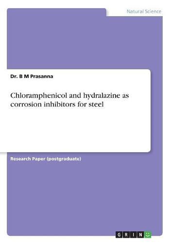 Cover image for Chloramphenicol and hydralazine as corrosion inhibitors for steel