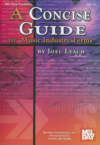 Cover image for A Concise Guide to Music Industry Terms