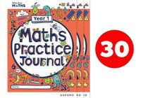 Cover image for White Rose Maths Practice Journals Year 1 Workbooks: Pack of 30