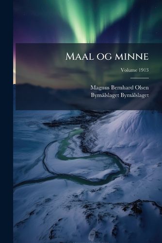 Cover image for Maal Og Minne