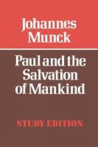 Cover image for Paul and the Salvation of Mankind