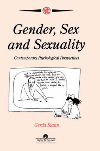 Cover image for Gender, Sex and Sexuality: Contemporary Psychological Perspectives