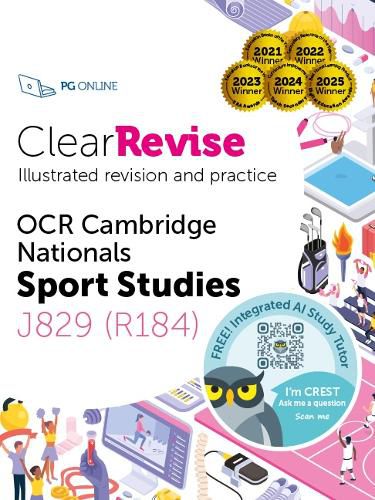 Cover image for ClearRevise OCR Cambridge Nationals in Sport Studies Level 1/2 J829