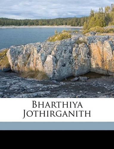 Cover image for Bharthiya Jothirganith