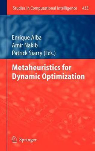 Cover image for Metaheuristics for Dynamic Optimization