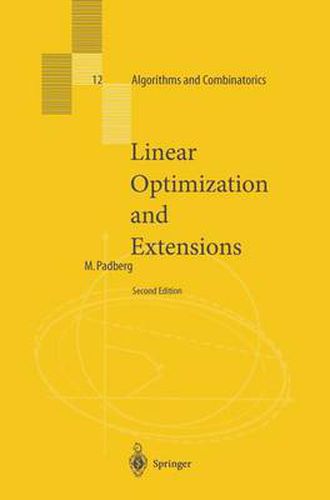 Cover image for Linear Optimization and Extensions