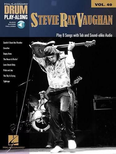 Cover image for Stevie Ray Vaughan: Drum Play-Along Volume 40