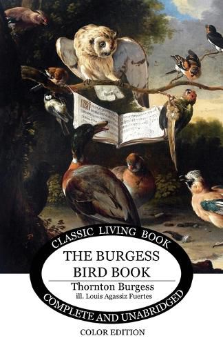 Cover image for The Burgess Bird Book in color