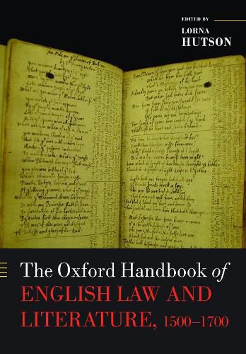 Cover image for The Oxford Handbook of English Law and Literature, 1500-1700