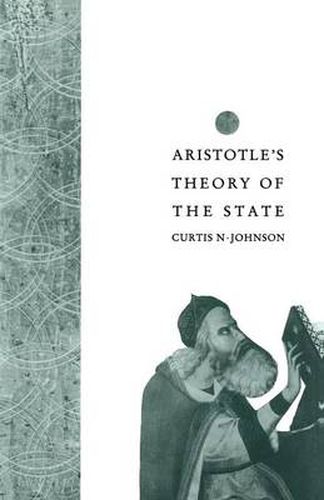 Cover image for Aristotle's Theory of the State