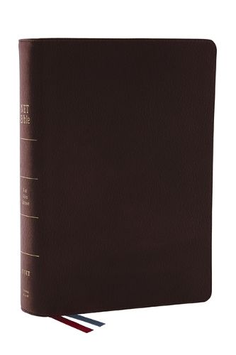 Cover image for NET Bible, Full Notes Edition (NET, Brown Genuine Leather, Comfort Print, Thumb Indexed)