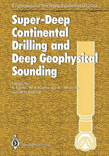 Cover image for Super-Deep Continental Drilling and Deep Geophysical Sounding