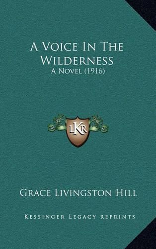 A Voice in the Wilderness: A Novel (1916)