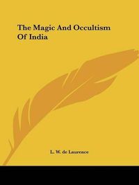 Cover image for The Magic and Occultism of India