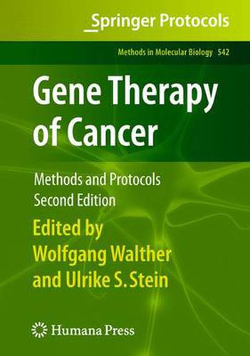 Cover image for Gene Therapy of Cancer: Methods and Protocols